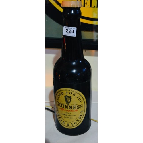 224 - Guinness Bottle Lamp - 17