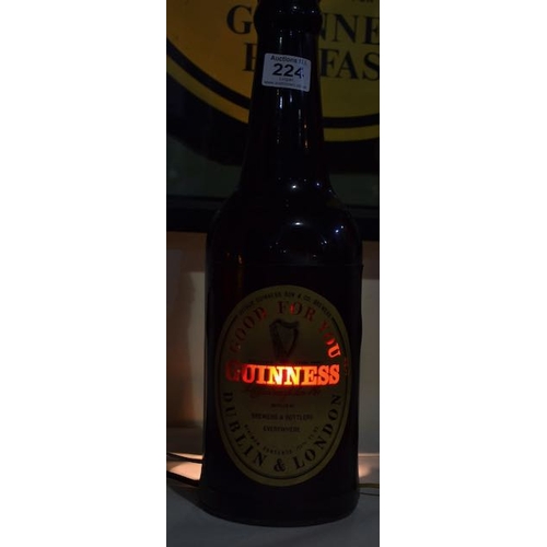 224 - Guinness Bottle Lamp - 17