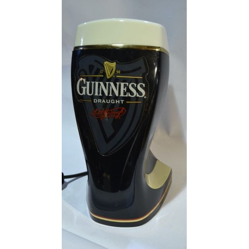 238 - Guinness Draught Beer Pump Front Lamp - 12x6