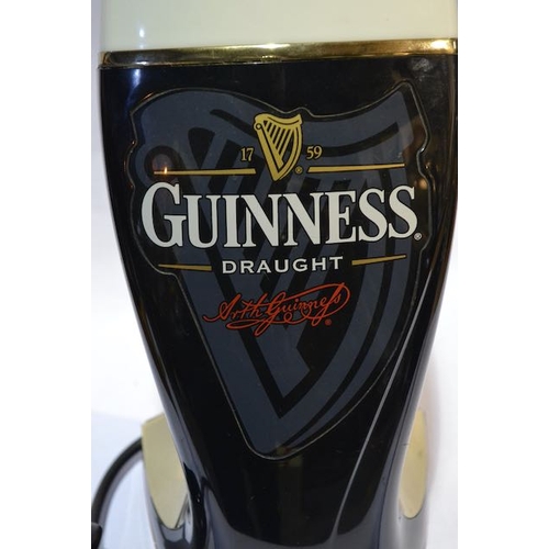 238 - Guinness Draught Beer Pump Front Lamp - 12x6