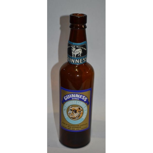 272 - Guinness Stout Bulldog Bottle x2