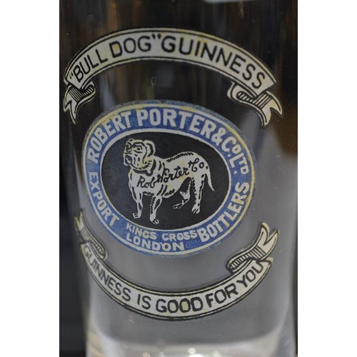 277 - Bulldog Half Pint Glass c1920s