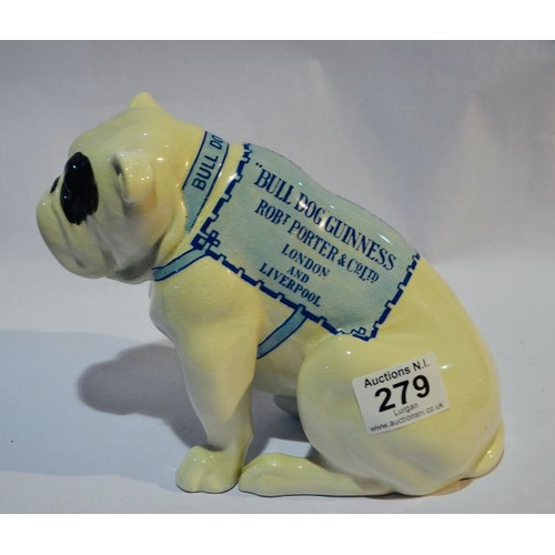 279 - Royal Doulton Bulldog Reg No 645658 c1907