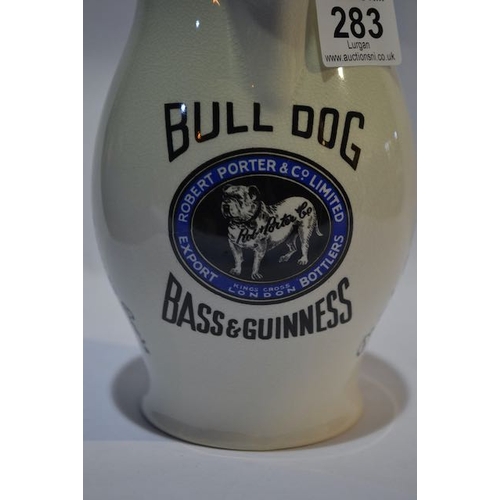 283 - Royal Doulton Bull Dog Jug circa 1938 - 6