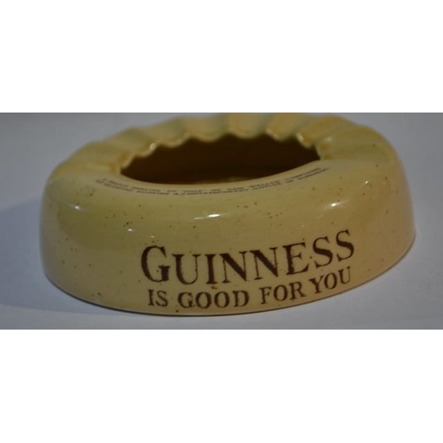 288 - Phiz Ashtray by Wiltshaw & Robinson for Arthur Guinness with Cigarette Rests GA.58.C c1936