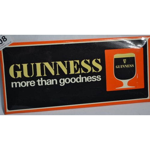 308 - Guinness More than Goodness Showcard - 11x5