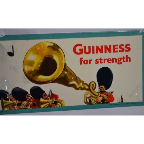 313 - Guinness for Strength Showcard by Sanders Philips & Co - 12x6