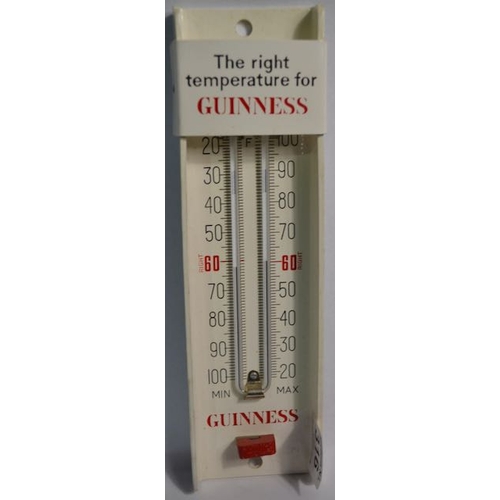 316 - The Right Temperature for Guinness Thermometer - 3x10