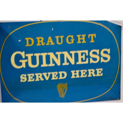 317 - Draught Guinness Served Here Showcard by Sanders Philips & Co - 6x4