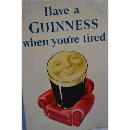 319 - Have a Guinness When You're Tired by John Waddington Ltd - 8x12