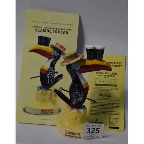 325 - Royal Doulton Seaside Toucan Ltd Ed 360/2000 with Cert