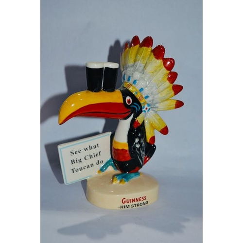 328 - Royal Doulton & Millennium Collectables Present Big Chief Toucan Ltd Ed 288/2000 with Cert