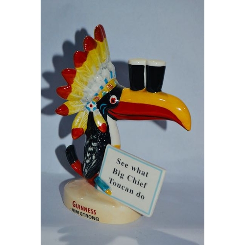 328 - Royal Doulton & Millennium Collectables Present Big Chief Toucan Ltd Ed 288/2000 with Cert