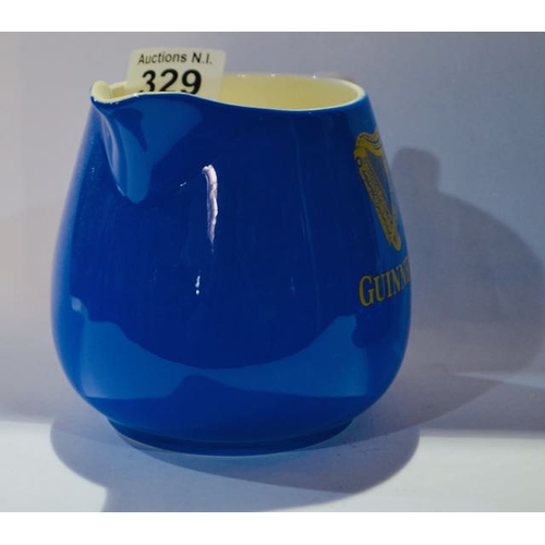 329 - CarltonWare Guinness Jug c1961