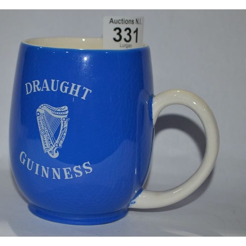 331 - CarltonWare Draught Guinness Mug c1961