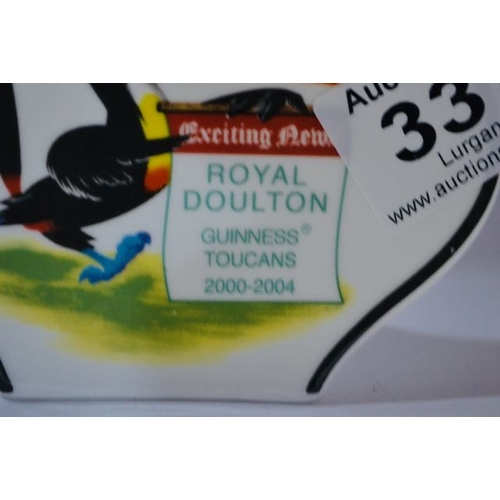 337 - Royal Doulton News Vendor Namestand Ltd Ed of 2000