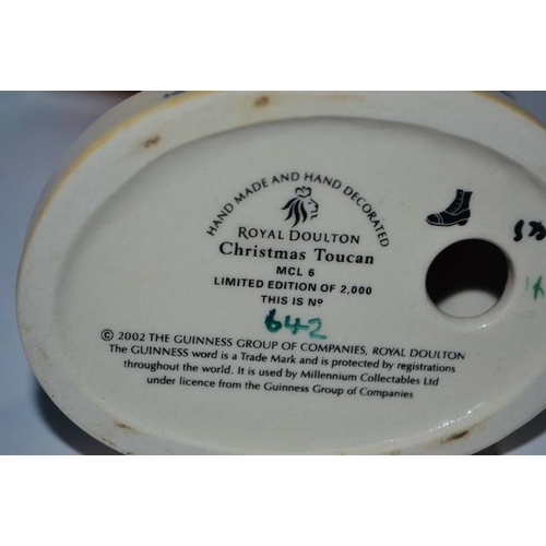 343 - Royal Doulton Christmas Toucan Ltd Ed 642/2000