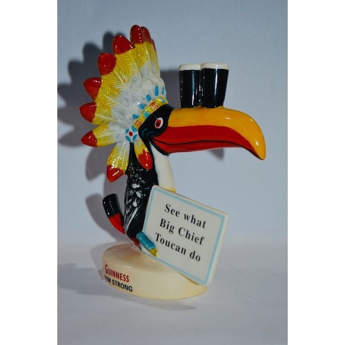 346 - Royal Doulton & Millennium Collectables Big Chief Toucan Ltd Ed 52/2000 with Cert