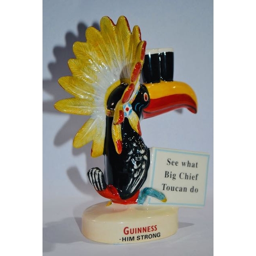 346 - Royal Doulton & Millennium Collectables Big Chief Toucan Ltd Ed 52/2000 with Cert