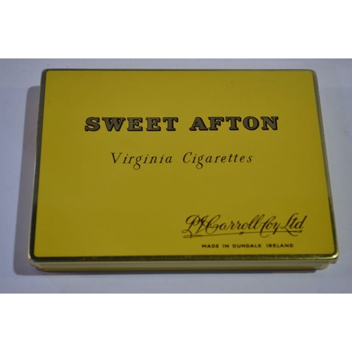 368 - Sweet Afton Virgina Cigarettes Vintage Tin