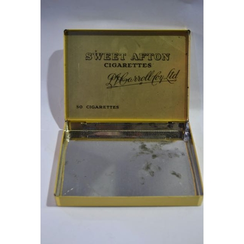 368 - Sweet Afton Virgina Cigarettes Vintage Tin