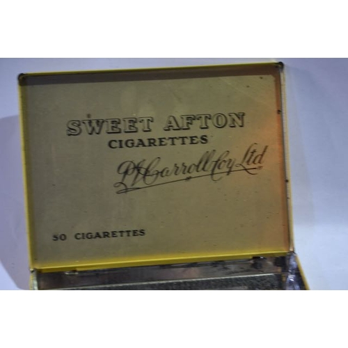 368 - Sweet Afton Virgina Cigarettes Vintage Tin