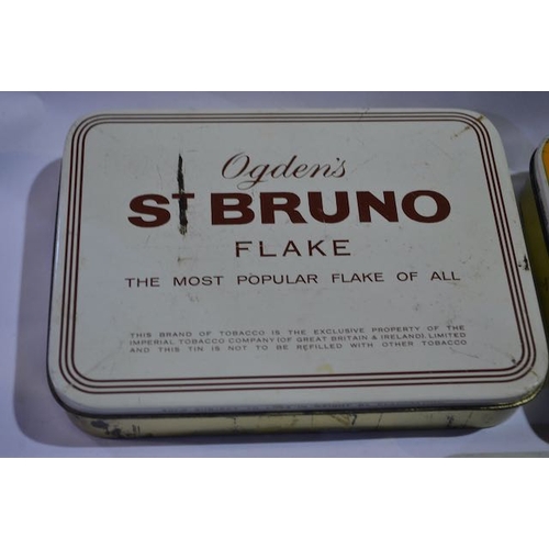 370 - Ogden's Redbreast Flake Vintage Tin x2 + St Bruno Tin