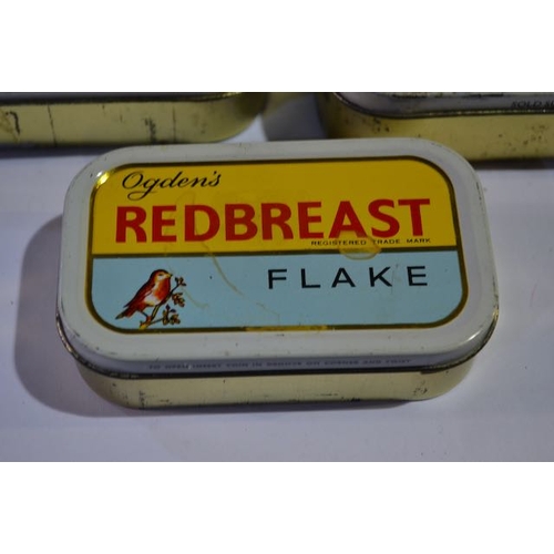 370 - Ogden's Redbreast Flake Vintage Tin x2 + St Bruno Tin