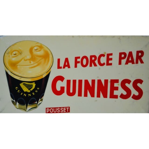 387 - La Force Par Guinness Showcard by Sanders Philips - 12x6