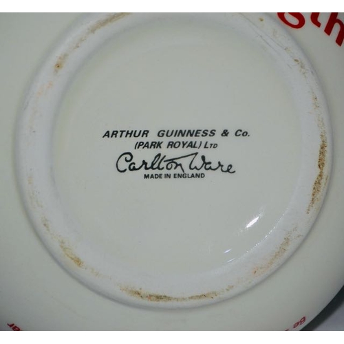 421 - Carlton Ware Guinness Teapot Decorated with Guinness Quotes & Image of the Drayman