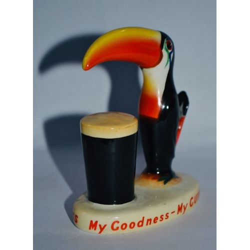 424 - Carlton Ware The Toucan c1957 with Creamy Pint