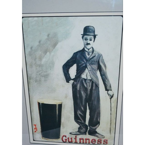 212A - Charlie Chaplin Guinness Fire Screen