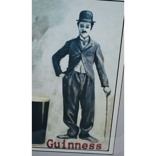 212A - Charlie Chaplin Guinness Fire Screen