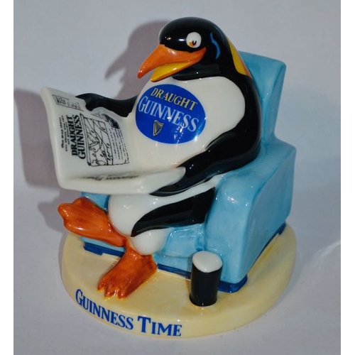 433 - Royal Doulton Draught Guinness Penguin Ltd Ed No 436/950 - Guinness Time