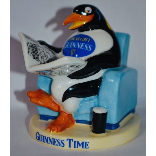 433 - Royal Doulton Draught Guinness Penguin Ltd Ed No 436/950 - Guinness Time