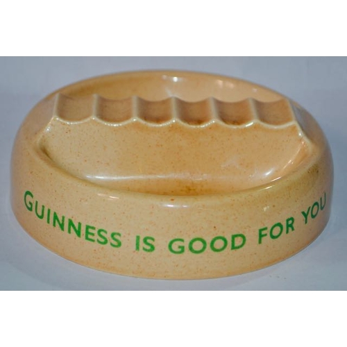 438 - Wiltshaw & Robinson High Centre Bridge Guinness Is Good For You Ashtray GA/565