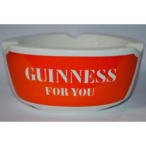 441 - Large Deep Bowl Wade Regicor Guinness for You Ashtray - Appx w6