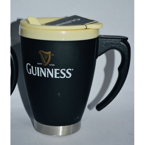 457 - Guinness & Co OverSized Mug, Large Bottle Cap Fridge Magnet, Freezable Tankard + Travel Mug