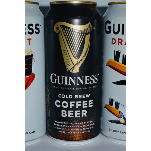 459 - 5x Decorative Guinness Cans