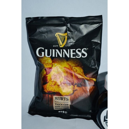 461 - Collection of Decorative Guinness Label Display Food