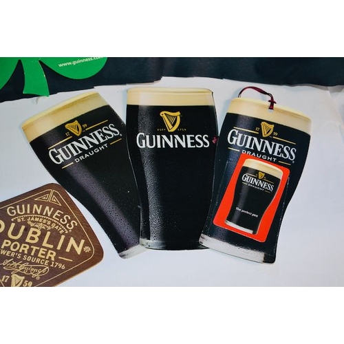 467 - Collection of Guinness Coasters etc