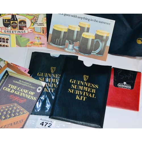 472 - Guinness Summer Survival Kit x2 + Guinness Quiz Card Pack