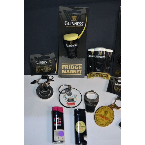 477 - Collection of Guinness Lighters & Magnets