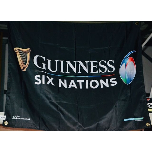 495 - Large Guinness Six Nations Flag