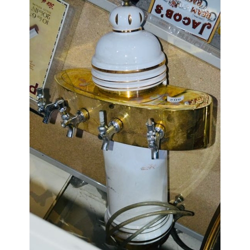 502 - Ceramic & Brass Finish Beer Pump