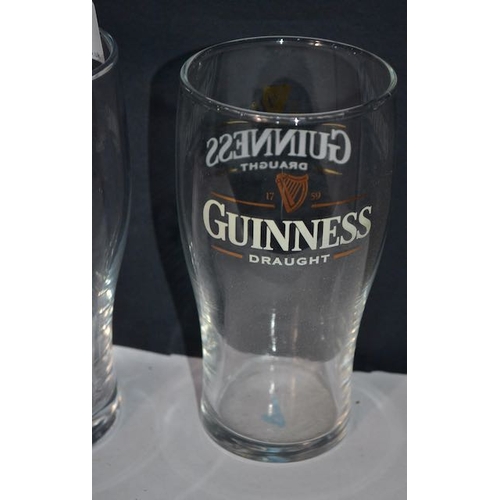 521 - Guinness Pint Glass x2