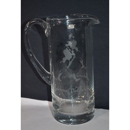 539 - Glass Johnnie Walker Jug