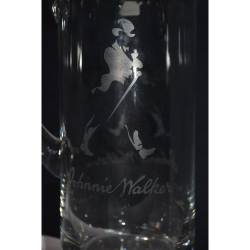 539 - Glass Johnnie Walker Jug