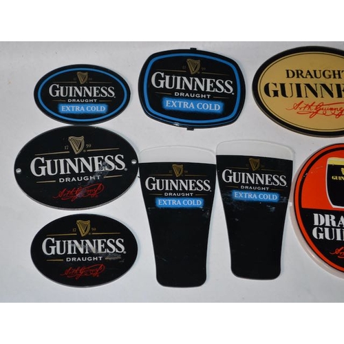 587 - Selection of Guinness Plaques