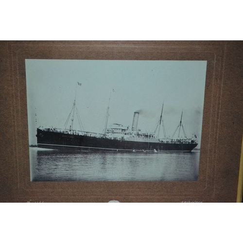 617 - Framed Vintage Print of Mount Temple Ship